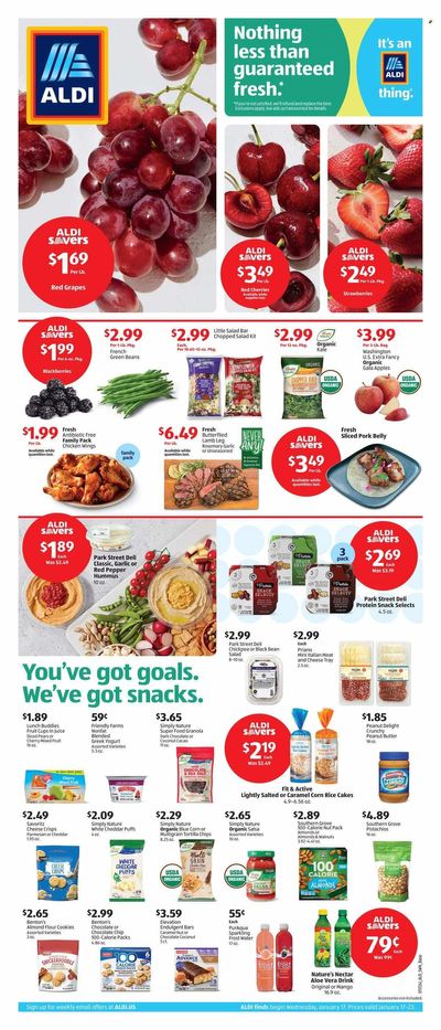 ALDI (CT, NY, VT) Weekly Ad Flyer Specials January 17 to January 23, 2024