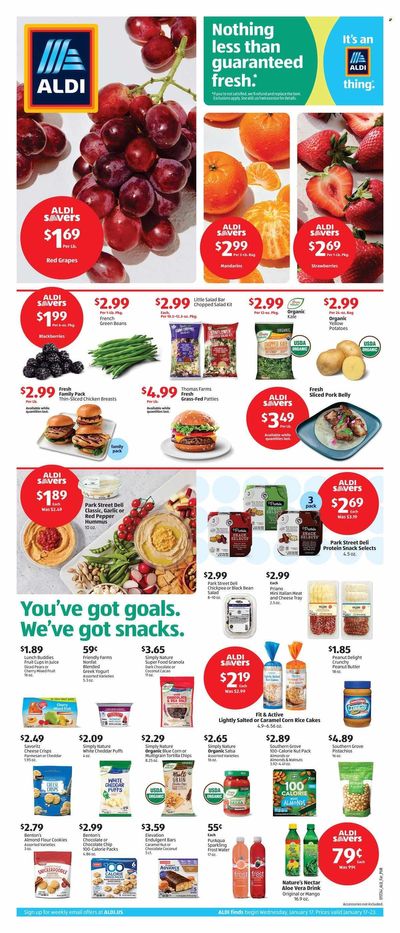ALDI (IA, MN, WI) Weekly Ad Flyer Specials January 17 to January 23, 2024