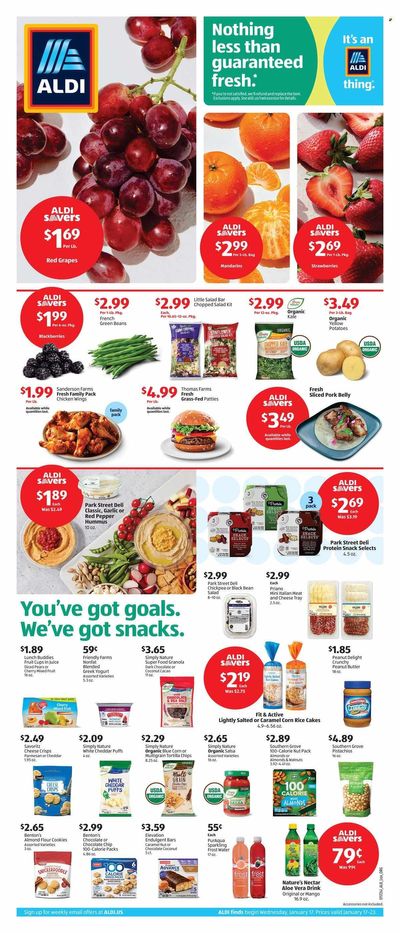 ALDI (LA) Weekly Ad Flyer Specials January 17 to January 23, 2024