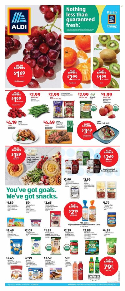 ALDI (NC, SC) Weekly Ad Flyer Specials January 17 to January 23, 2024