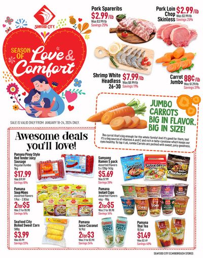 Seafood City Supermarket (ON) Flyer January 18 to 24