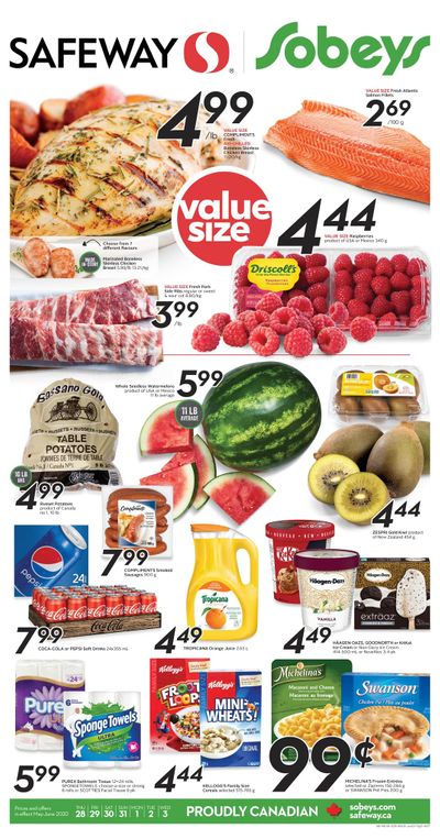 Sobeys (West) Flyer May 28 to June 3