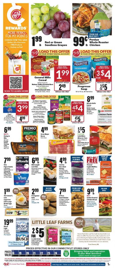 Big Y (CT) Weekly Ad Flyer Specials January 18 to January 24, 2024