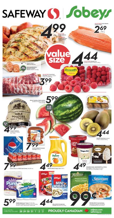 Safeway (West) Flyer May 28 to June 3