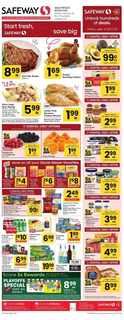 Safeway (MD) Weekly Ad Flyer Specials January 19 to January 25, 2024