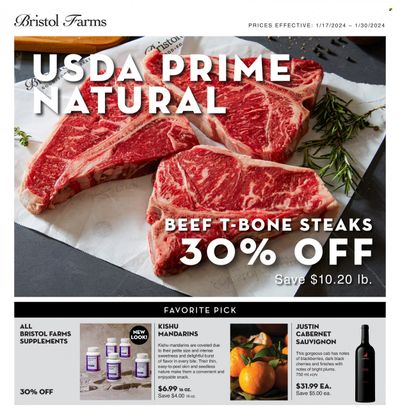 Bristol Farms (CA) Weekly Ad Flyer Specials January 17 to January 30, 2024