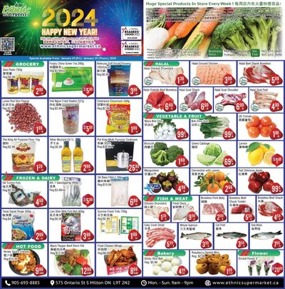 Ethnic Supermarket (Milton) Flyer January 19 to 25