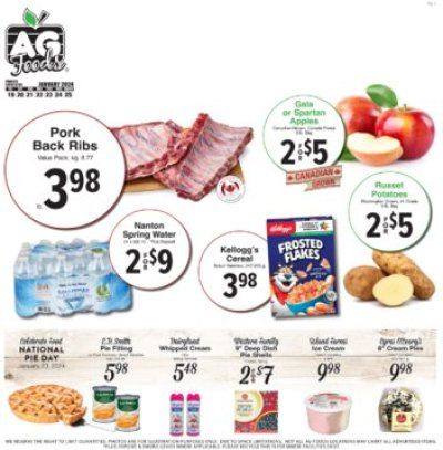 AG Foods Flyer January 19 to 25