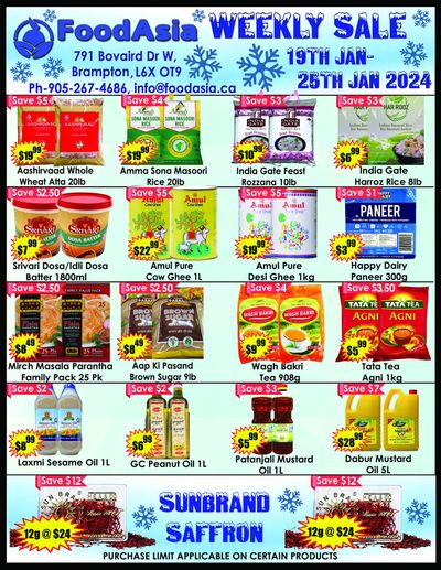 FoodAsia Flyer January 19 to 25