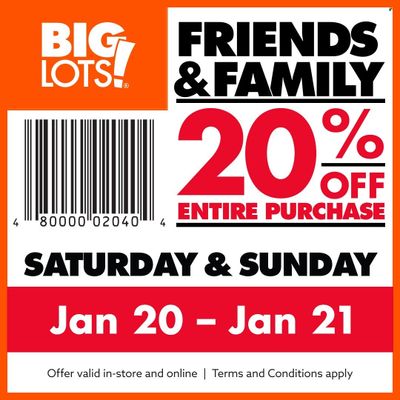 Big Lots Weekly Ad Flyer Specials January 20 to January 21, 2024