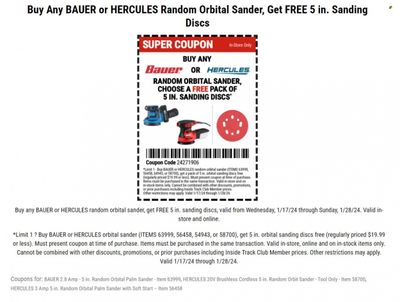 Harbor Freight Weekly Ad Flyer Specials January 17 to January 28, 2024