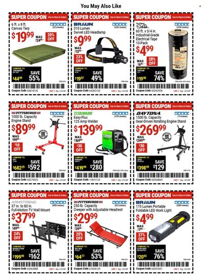 Harbor Freight Weekly Ad Flyer Specials January 18 to January 21, 2024