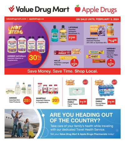 Value Drug Mart Flyer January 21 to February 3