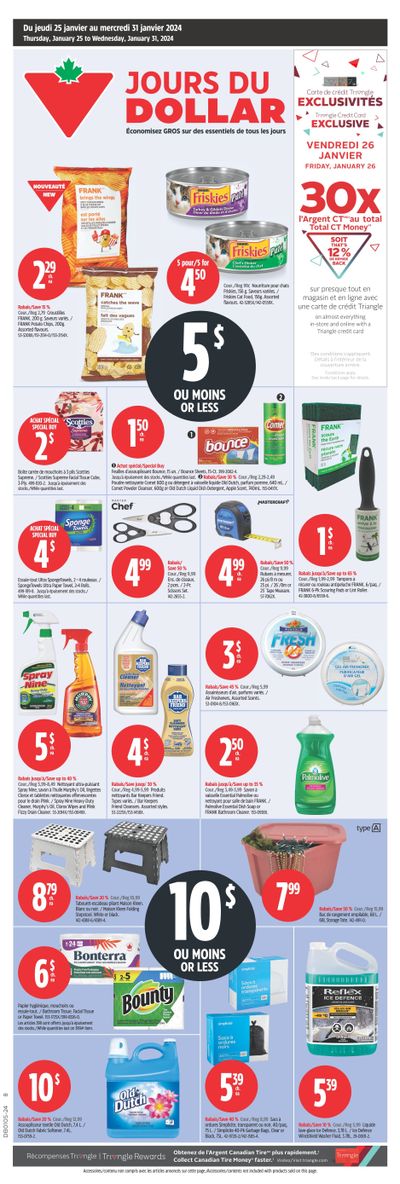 Canadian Tire (QC) Flyer January 25 to 31