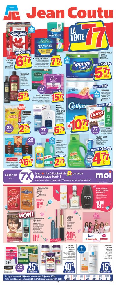 Jean Coutu (QC) Flyer January 25 to 31