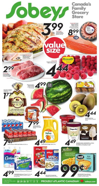 Sobeys (Atlantic) Flyer May 28 to June 3