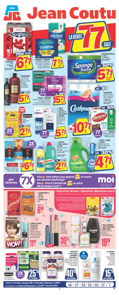 Jean Coutu (ON) Flyer January 26 to February 1