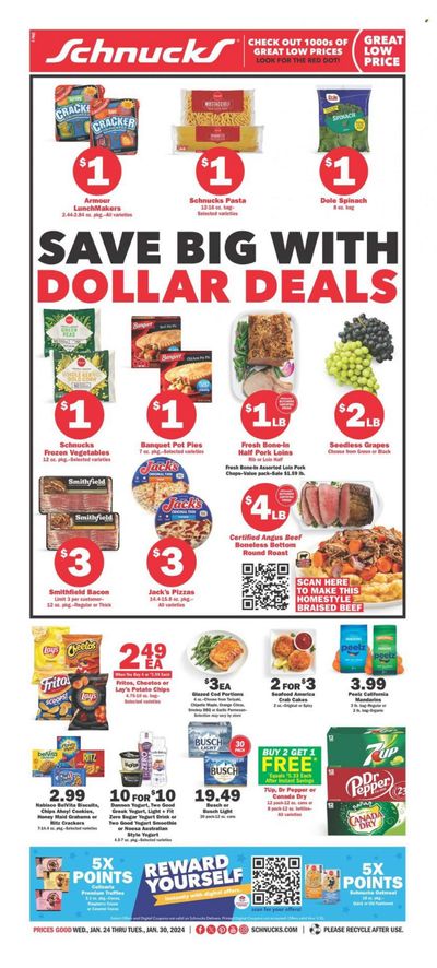Schnucks (IA, IL, IN, MO) Weekly Ad Flyer Specials January 24 to January 30, 2024