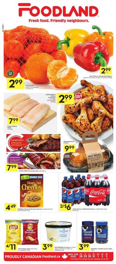 Foodland (Atlantic) Flyer May 28 to June 3