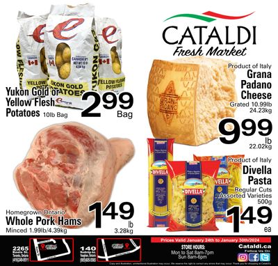Cataldi Fresh Market Flyer January 24 to 30