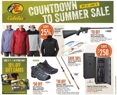 Cabela's Flyer May 28 to June 10