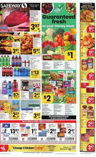 Safeway (AZ) Weekly Ad Flyer Specials January 24 to January 30, 2024