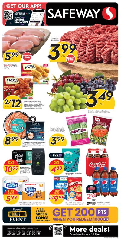 Safeway (BC) Flyer January 25 to 31