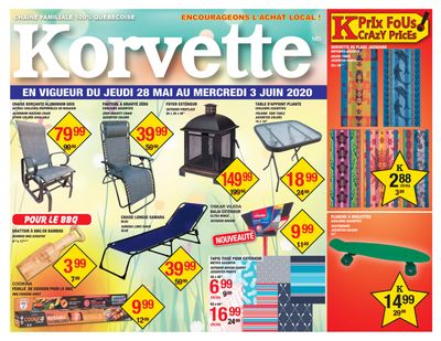 Korvette Flyer May 28 to June 3