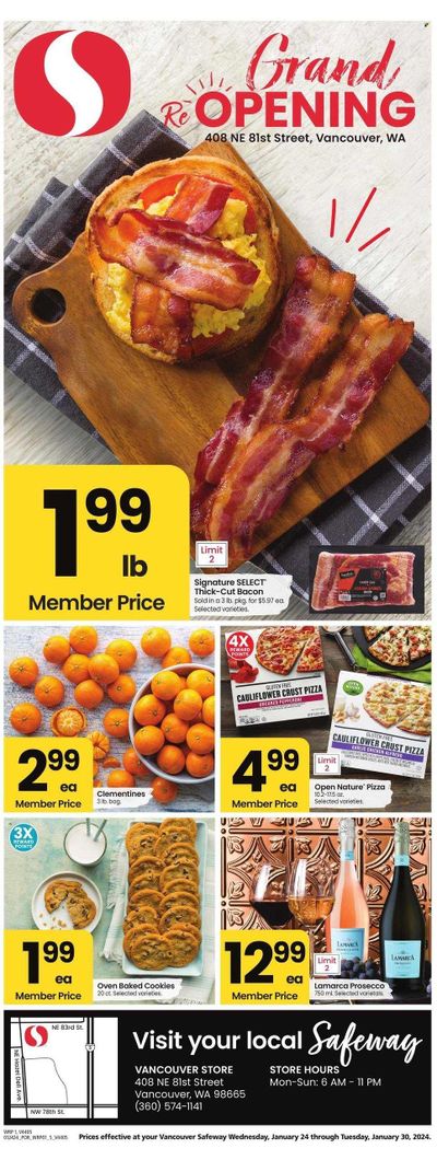 Safeway (WA) Weekly Ad Flyer Specials January 24 to January 30, 2024