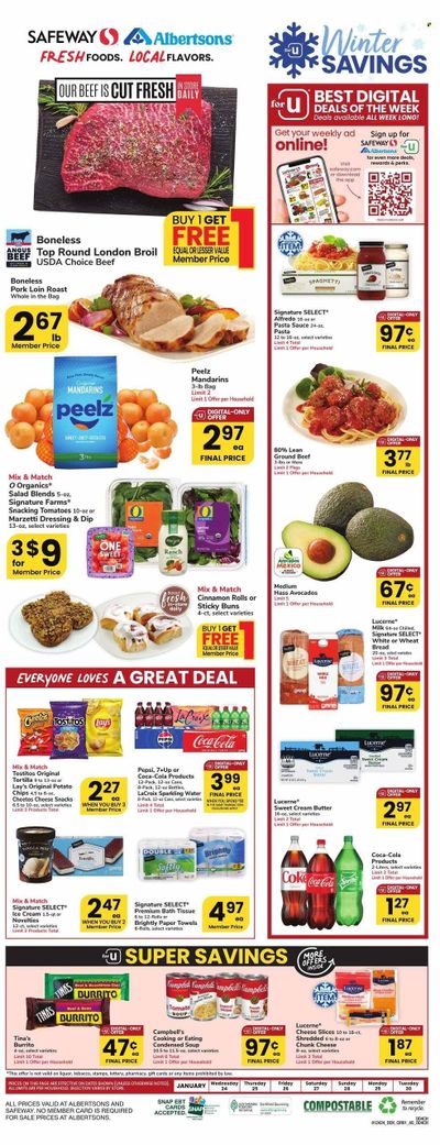 Safeway (WY) Weekly Ad Flyer Specials January 24 to January 30, 2024