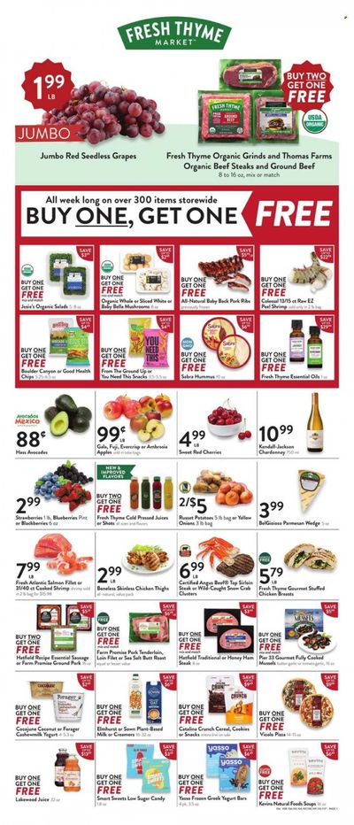 Fresh Thyme Weekly Ad Flyer Specials January 24 to January 30, 2024