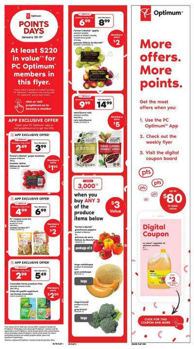 Independent Grocer (Atlantic) Flyer January 25 to 31