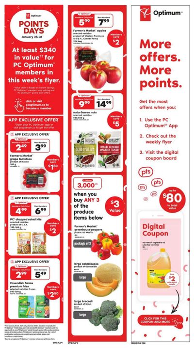 Loblaws City Market (West) Flyer January 25 to 31