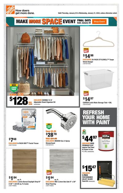Home Depot (Atlantic) Flyer January 25 to 31