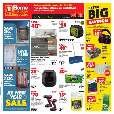 Home Hardware Building Centre (ON) Flyer January 25 to 31