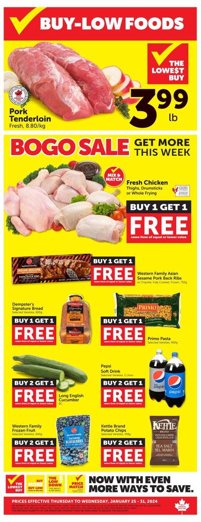 Buy-Low Foods (BC) Flyer January 25 to 31
