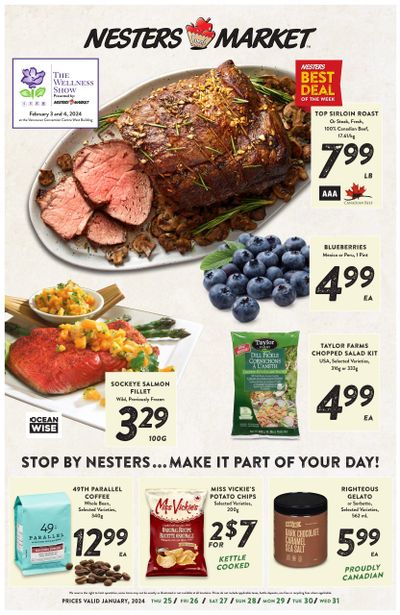 Nesters Market Flyer January 25 to 31