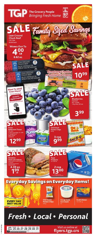 TGP The Grocery People Flyer January 25 to 31