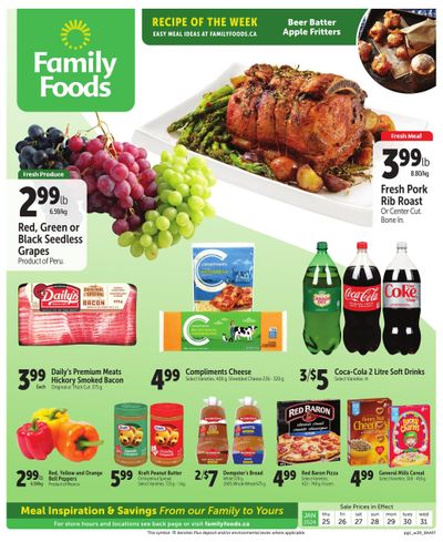 Family Foods Flyer January 25 to 31