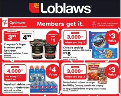 Loblaws Ontario PC Optimum Offers and Flyer Deals January 25th – 31st