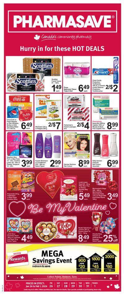 Pharmasave (AB & SK) Flyer January 26 to February 1