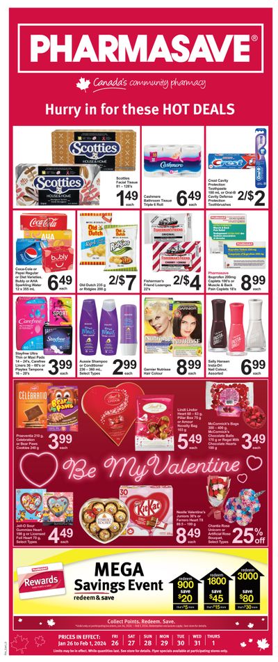 Pharmasave (ON) Flyer January 26 to February 1