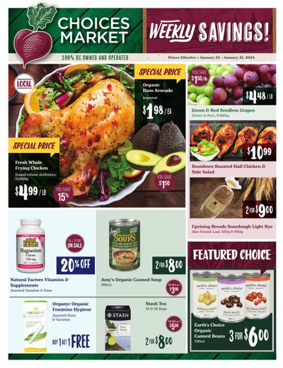 Choices Market Flyer January 25 to 31