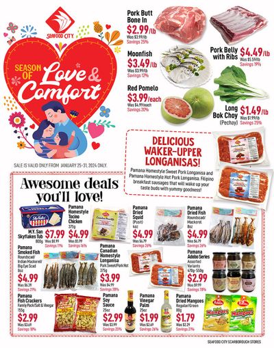 Seafood City Supermarket (ON) Flyer January 25 to 31