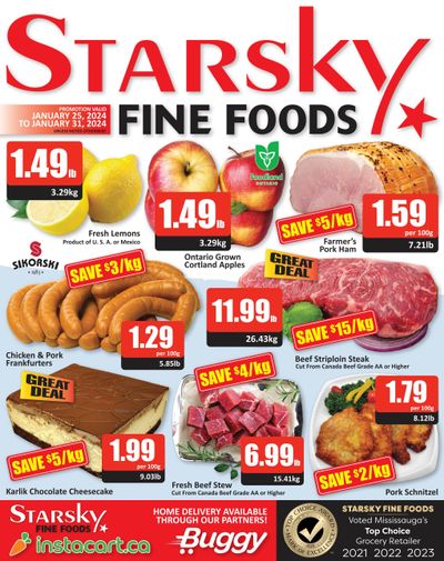 Starsky Foods Flyer January 25 to 31