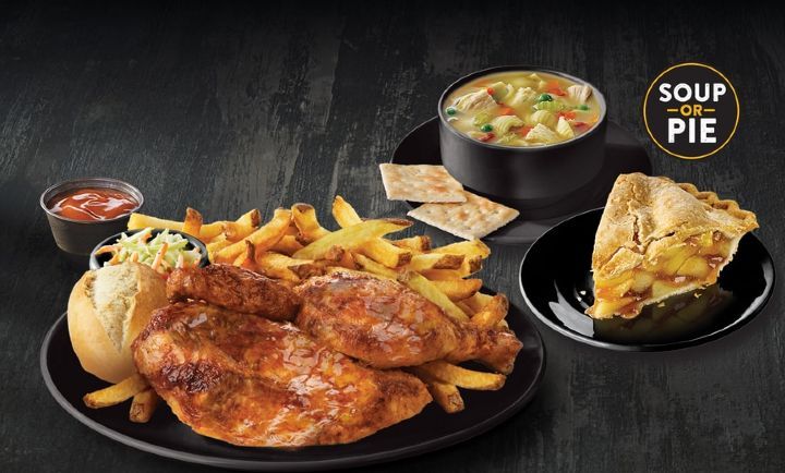 Honey Garlic Half Chicken Bundle at Swiss Chalet Honey Garlic Half Chicken Bundle at Swiss Chalet