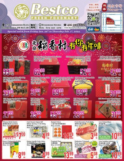 BestCo Food Mart (Scarborough) Flyer January 26 to February 1