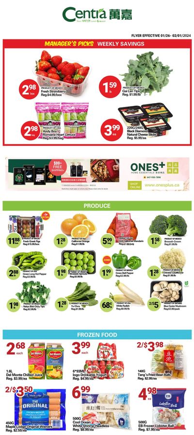 Centra Foods (Barrie) Flyer January 26 to February 1