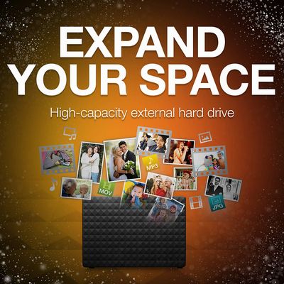 Seagate Expansion Desktop 6TB External Hard Drive HDD – USB 3.0 for PC Laptop (STEB6000403) at Amazon Canada