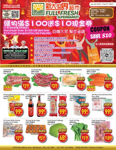 Full Fresh Supermarket Flyer January 26 to February 1